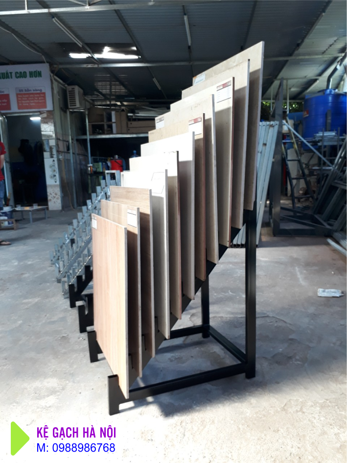 kệ sắt cài gạch 12 viên