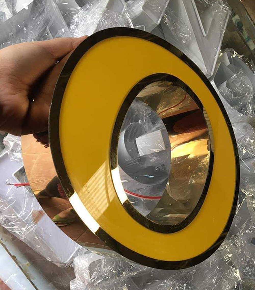 Chữ quảng cáo inox