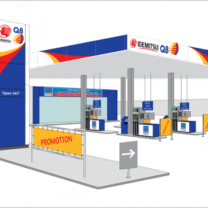 Biển quảng cáo trạm xăng