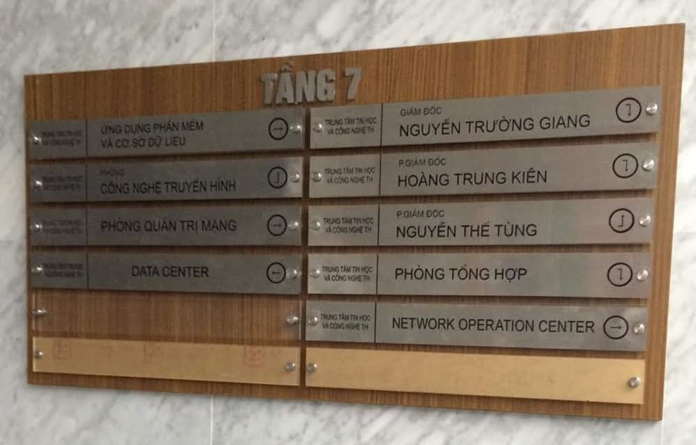 Biển sơ đồ chỉ dẫn