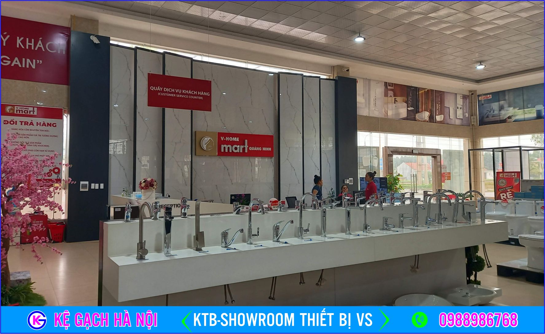 Showroom thiết bị vệ sinh đẹp