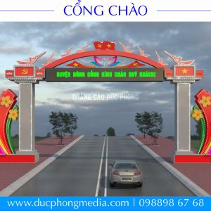 Mẫu cổng chào đẹp